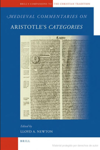 Medieval commentaries on Aristotle's Categories